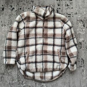 Abercrombie & Fitch Sherpa Pullover XL